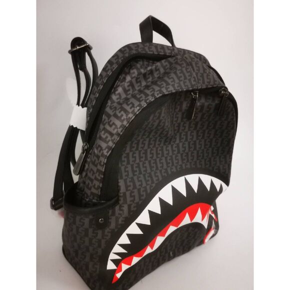 Sprayground Shark Backpack Henny Aiir to The Throne Faux Leather Bag Unisex main image 7